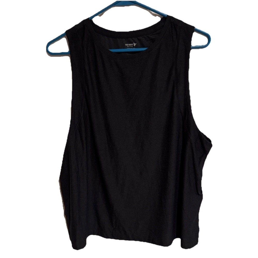 Old Navy Men's Cloud 94 Soft Tank Top Blackjack Size Large NWT Running Sports